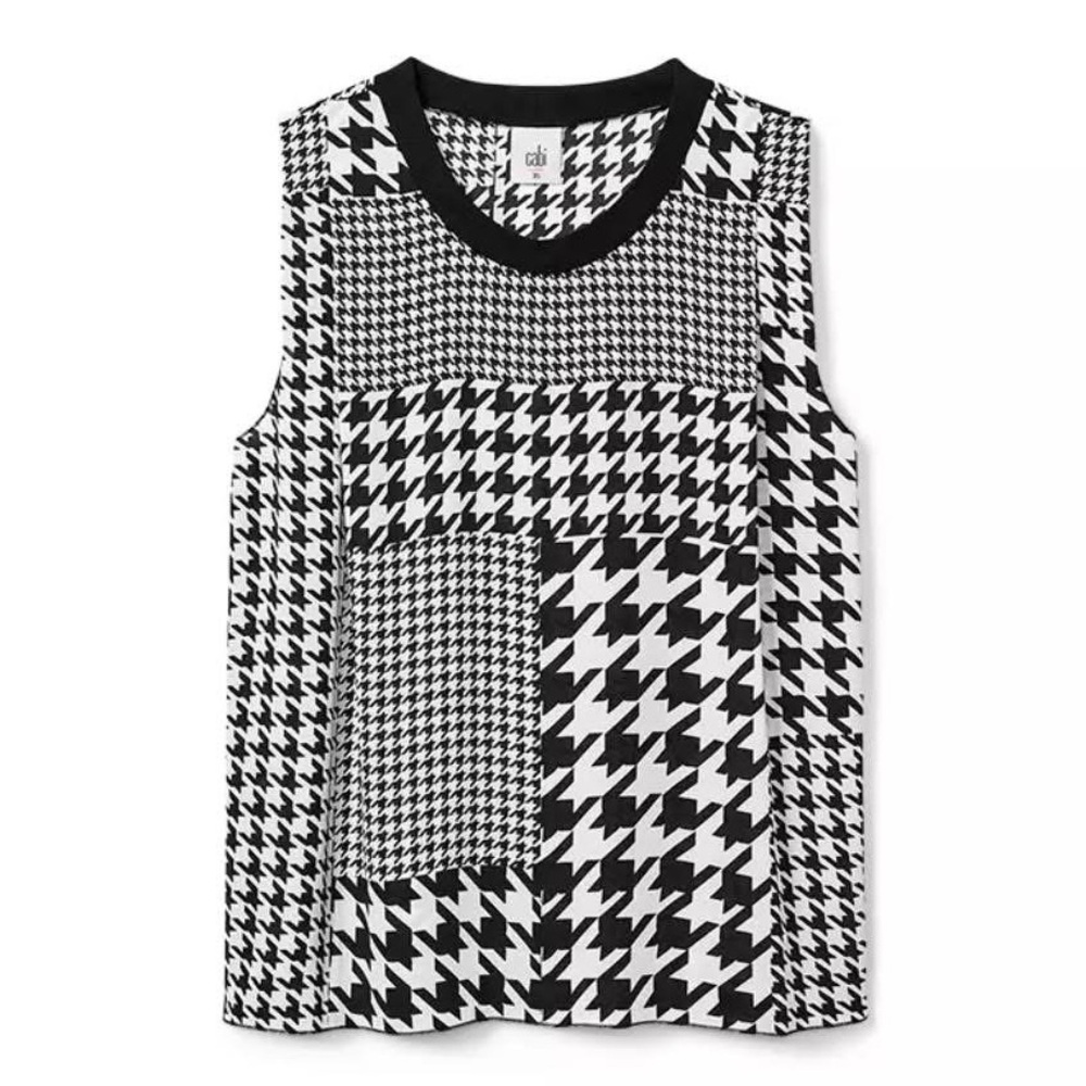 CAbi Printed Complete Top - size  small